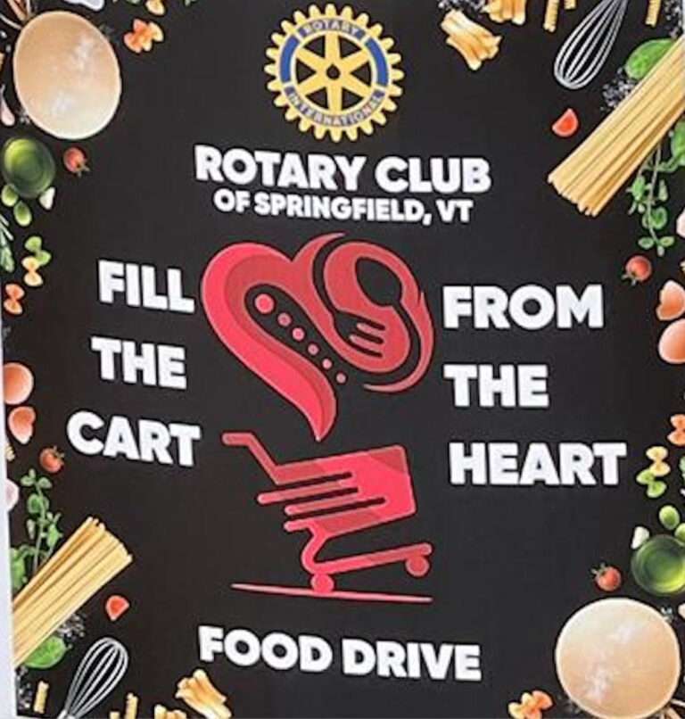 Springfield VT Food Drive